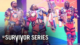 The New Day rock custom Gears of War armor: Survivor Series 2020 (WWE Network Exclusive)