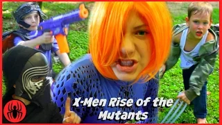 New Kids X-men Rise of the mutants Mystique, Wolverine, Apocalypse, batman superhero real life movie