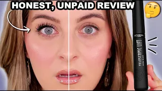 Trying the VIRAL L'oreal *TELESCOPIC LIFT MASCARA* (w/ wear test) + MY THOUGHTS on the controversy