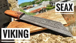 Knife Making - Forging a Small Viking Seax Knife