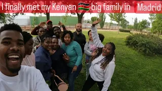 I finally met my African family from Kenya in Europe Spain, they all share their experience here