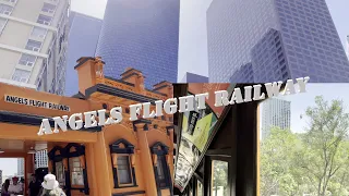 Angels Flight Railway. Los Angeles, California