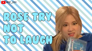 try not to laugh at rosé funny moments #blackpink #rosé