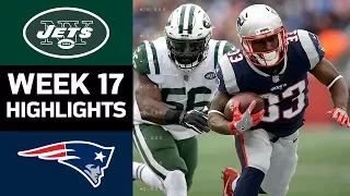 Jets vs. Patriots | NFL Week 17 Game Highlights