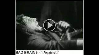 BAD BRAINS   'I Against I'  with Lyrics (HD)