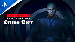 Hitman 3 – Season of Sloth (Roadmap Trailer) | PS5, PS4, PS VR