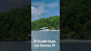 2021 Regal 42 Grande Coupe w/D6’s just cruising @ Raystown Lake