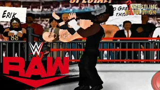 Erik vs. Omos: Raw, Jul. 12, 2021 | Wrestling Revolution