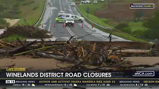 Cape Storms | Winelands district road closed