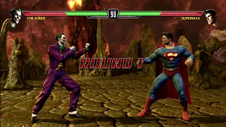 MK VS DC Battles  - The Joker VS Superman