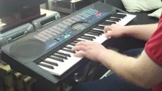 Casio CTK-495 Keyboard 100 Sounds & Features Part 1/2