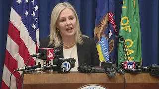 Oakland County Prosecutor Karen MacDonald announces charges against suspect in Oxford HS shooting