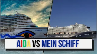 Kreuzfahrtvergleich: AIDA vs. Mein Schiff - Welche Kreuzfahrt passt zu Ihnen?