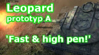 Leopard prototyp A 'Fast & high pen!' (Tier IX German medium) (World of Tanks Xbox)