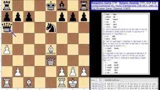 World Championship 1986-Game 6-Kasparov-Karpov