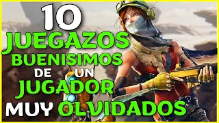 10 JUEGOS de UN JUGADOR INJUSTAMENTE OLVIDADOS