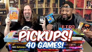 GAME PICKUPS of 2022 w/ Reggie!! (Switch, PS4, Xbox, C64, Dreamcast, Saturn)