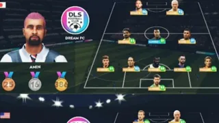 Destroying an opponent having far more powerful team than mine in DLS live match#dls #viral