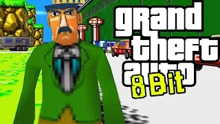 8-Битная GTA! ЭТО САМЫЙ НЕОБЫЧНЫЙ МОД ДЛЯ GTA! [Обзор GTA Motor City от Женек Летсплей]