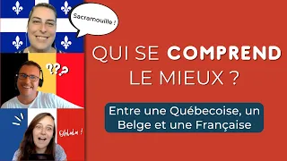 Qui se comprend le mieux entre une Québécoise, un Belge et une Française ? avec @maprofdefrancais