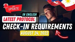 🛑3 DOCUMENTS TO SMOOTH CHECK-IN || LATEST PHILIPPINES TRAVEL PROTOCOL 2022