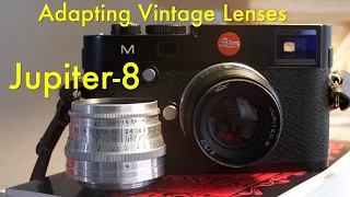 Jupiter-8 “Soviet Sonnar” - Adapting Vintage Lenses