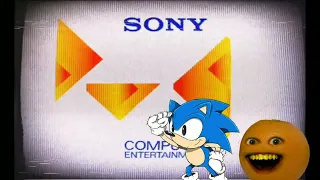 sonic and annoying orange gets their old ps1 and this happens