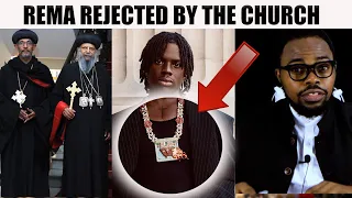 REMA WORSHIPPING THE DEVIL ? | BURNING CHURCH NECKLACE 🔥 Ethiopia Orthodox Church REACTS