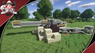 Minecraft: WW2 7.5 cm Pak 40 | Anti-Tank Gun Tutorial (Deployed)