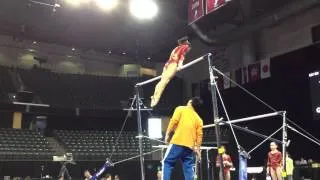 Luo Peiru - Bars - 2012 Pacific Rim Championships (Podium Training)