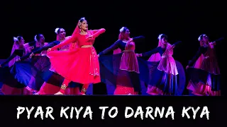 Pyar Kiya To Darna Kya | Mughal-E-Azam | Bollywood Kathak | Semi Classical  Dance | Studio J