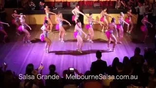 MELBOURNE Salsa SAMBA INT/ADV TEAM 2015 Xmas Ball showcase @ Salsa Grande Ormond Hall