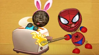 The Oven vs Spiderman | Kick the Buddy 2