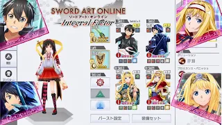 Combo Sword [6/8]Full Burst Skills - Đây là Video cuối cùng game l Sword Art Online Integral Factor