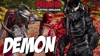 The DEMON PREDATOR! Predator Hunting Grounds Samurai + Alpha Predator is STRONG! "INTENSE GAMEPLAY!"