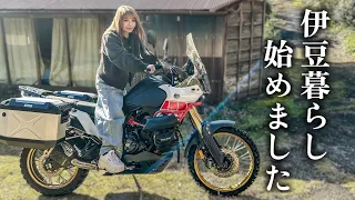 猫とバイクと真冬の伊豆暮らし、始めました。