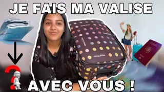 JE PRÉPARE MA VALISE AVEC VOUS POUR UNE DESTINATION SURPRISE