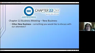 June 2022 SBE22 Meeting and Presentation