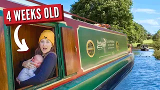 3 Tough Days on a Canal Boat (with a newborn)