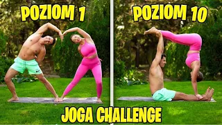 YOGA CHALLENGE W PARZE Z FARELLEM! DZIWNE POZYCJE