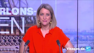 Pauline Paccard présente Parlons-en le 8 mai 2024 sur France 24