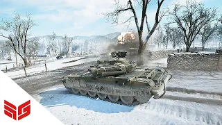 Battlefield 2042: Portal Gameplay - BF3 Milsim Rush - Battle of the Bulge (SVD - BMP-2 - T-90)