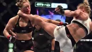 Ronda Rousey gets knocked out by Holly Holm