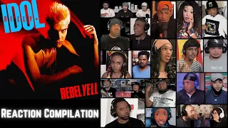 REACTION COMPILATION | Billy Idol - Rebel Yell | Reaction Mashup