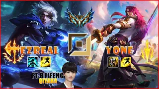 【Han Qian Luo】S12 CN Best AD Ezreal Vs Yone (ft Bei Feng Mid Qiyana)