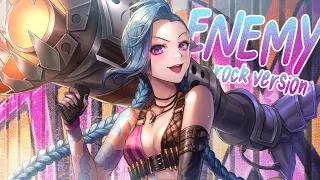 Nightcore - Enemy (Rock Version) (Lyrics)