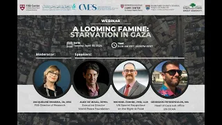 A Looming Famine: Starvation in Gaza