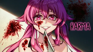 Nightcore - Karma (Lyrics)