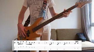 Vulfpeck - Dean Town Bass cover with tabs