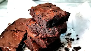 Flourless Chocolate Brownie | Fudgy Brownie |Gluten free Brownie